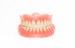 Typical pair of dentures