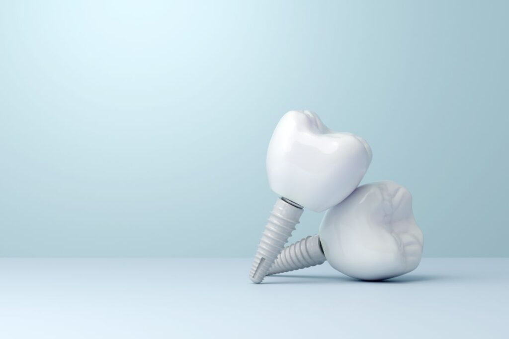 Zirconia dental implants